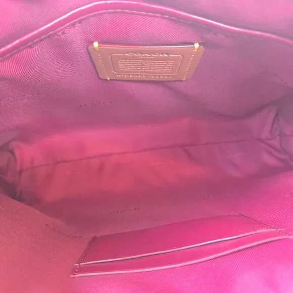 Coach Charlie Pouch In Signature Canvas - Picture 13 of 16